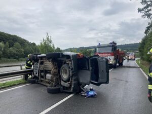Verkehrsunfall auf der B13 / Wienerwaldsee