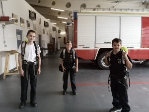 Die Feuerwehrjugend und der Atemschutz
