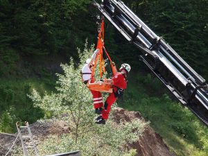 Höhenrettungsübung ASB & FF & RK