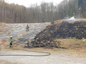 Flurbrand – Rückhaltebecken Richter-Minder-Siedlung