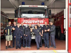 Gruppe 3 zu Besuch bei der FF St. Pölten-Stadt und der BAZ St. Pölten
